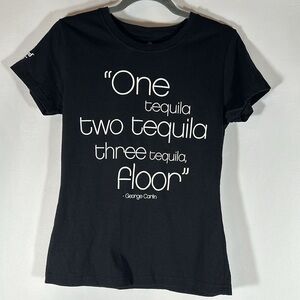 Planet Hollywood Beach Resort Cancun Tequilla Black T-Shirt